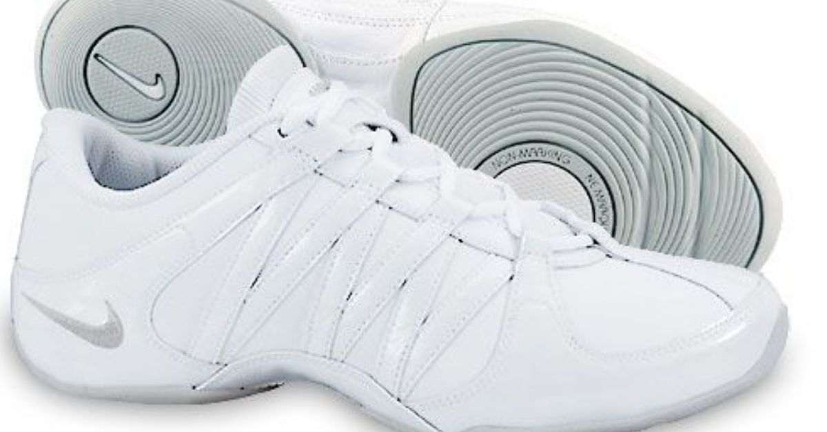 white cheer shoes