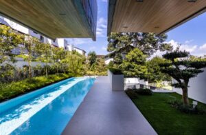Singapore landed house design